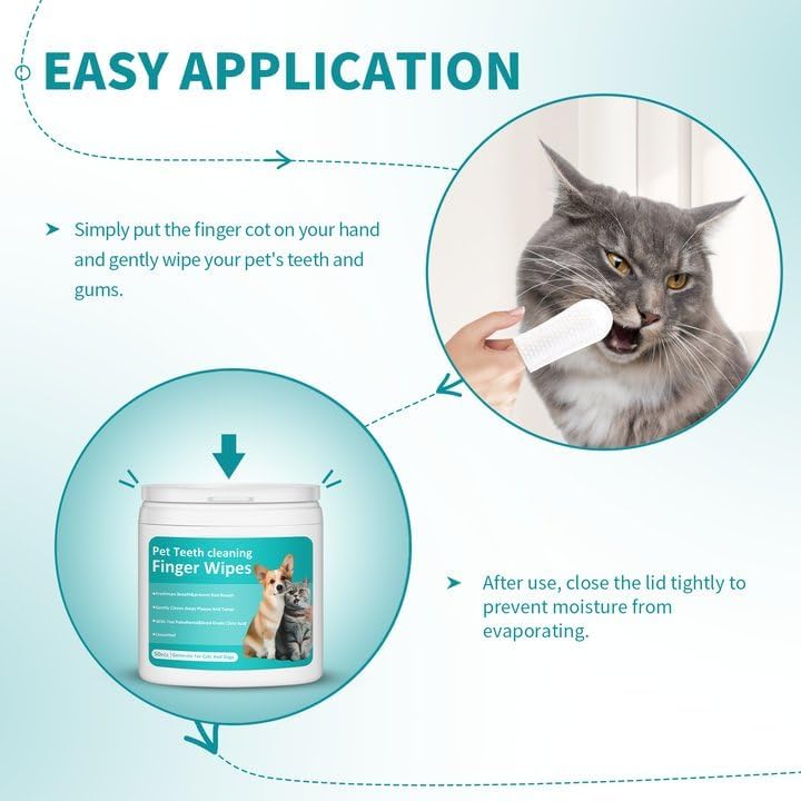 Pet Dental Care Wipes