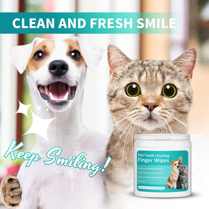 Pet Dental Care Wipes